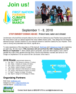 First Nation-Farmer Climate Unity March